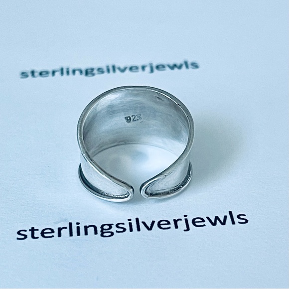 Sterling Silver Bali Style Genuine Turquoise Toe Ring, Silver Rings, Midi Ring - Picture 14 of 14